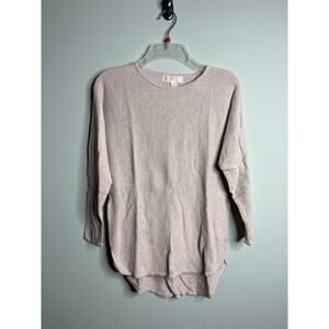 Michael Kors beige knit sweater size medium